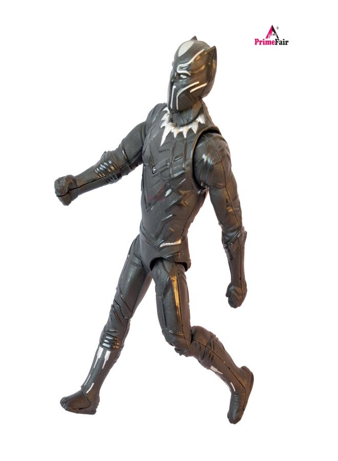 PRIMEFAIR Superhero Action Figures Toys, Collectible Figures Gift for Kids and Fans Obsessed with Character Collections (Pack of 1) (Black Panther) - Image 2